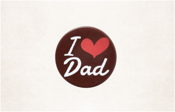 チョコ「I love Dad」